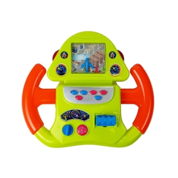 Interaktywny Symulator Lotów Kierownica Efekty Dźwiękowe Świetlne