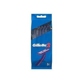 Gillette 2 Jednorazowa Maszynka Do Golenia Męska 5 szt.