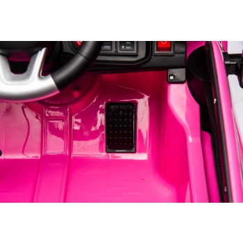 Auto Na Akumulator Dodge Charger Policyjny Różowy