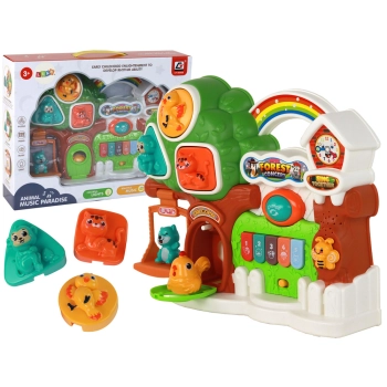 Zestaw Pianinko Koncert Las Zwierzątka Panel Edukacyjny