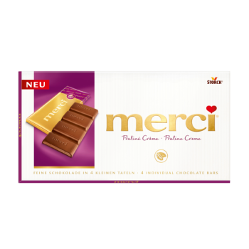Merci Pralines z nadzieniem pralinkowym100g