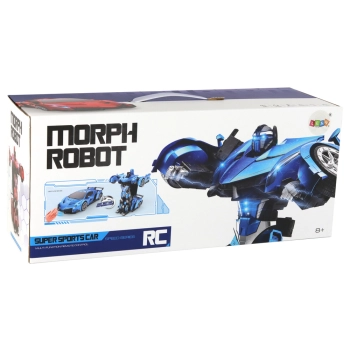 Samochód- Robot Transformacja R/C 1:10 Niebieski Sterowanie Gestami