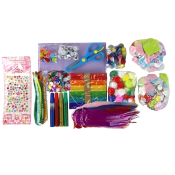 Zestaw Artystyczny Kreatywny Plastyczny W Słoiku DIY