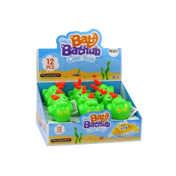 Zabawka Do Kąpieli Nakręcana Pływająca Żaba Zielona