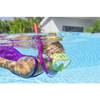 Zestaw Do Nurkowania Żółty Maska, Płetwy, Rurka Bestway 25039