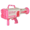 Maszyna Do Baniek Mydlanych Bańki Mydlane Elektryczny Pistolet Różowy