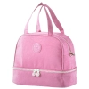 Torba Termiczna Izolacyjna Śniadaniowa Pas z Regulacją Różowa 27cm