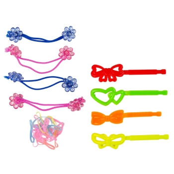 Zestaw Do Farbowania Włosów Dla Dzieci 5 Farb Gumki