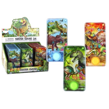 Zręcznościowa Gra Wodna Dinozaury Niebieska Zielona Pomarańczowa