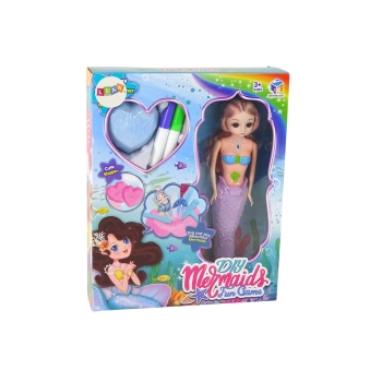 Zestaw DIY Syrena Fioletowa Skarby Wykopaliska