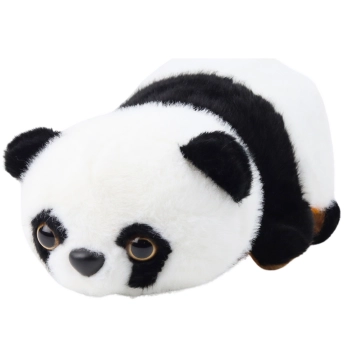 Pluszowa Maskotka Przytulanka Panda Czerwona Klasyczna 2w1 22cm
