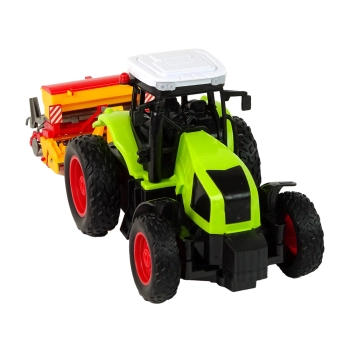 Pojazd Rolniczy Traktor Z Prasą R/C 1:16 Zielony