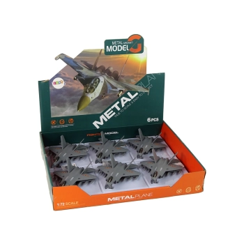Samolot Myśliwski Napęd Frykcyjny 1:72 Ciemny Szary