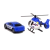 Zestaw Policja Laweta Ciężarówka Autko Helikopter Dźwięk Światła