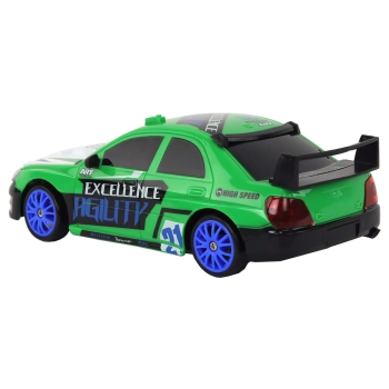 Autko Sportowe Zdalnie Sterowane R/C 1:24 Zielone Wymienne Koła