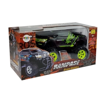 Ogromny Jeep Rampage R/C Czarny MONSTER TRUCK