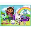 Puzzle - 10w1 - W świecie Gabi - Koci Domek Gabi - Trefl 96003