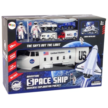 Zestaw Samolot Statek Kosmiczny Pojazdy Akcesoria