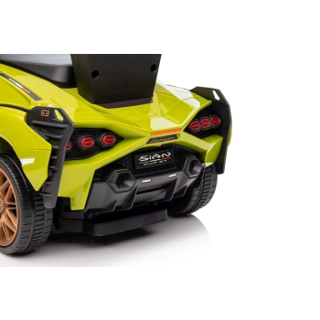 Jeździk z Pchaczem Lamborghini QLS-996T Zielony