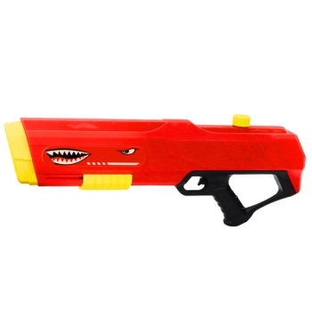 Duży Pistolet Na Wodę Rekin Pompka Czerwony 57cm