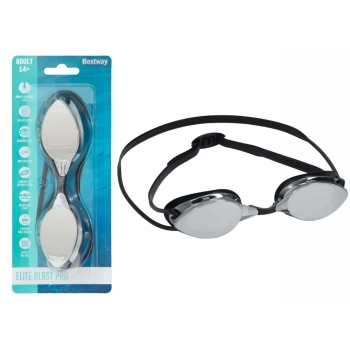 Okulary Do Pływania Lustrzane Czarne Bestway 21066