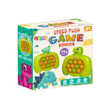 Gra Zręcznościowa Pop-It Konsola 999 Poziomów Dinozaur Zielona A