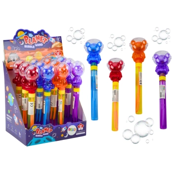 Bańki Mydlane Różdżka Kosmonauta Światło Kolory