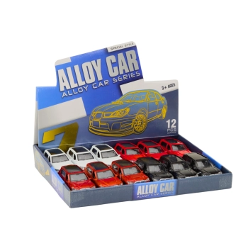 Autko Osobowe 1:32 Światło Dźwięki Napęd Otwierane Drzwi Metalowe