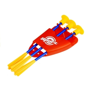 Duża Kusza Sportowa Dla Dzieci z Tarczą Kołczan 3 Strzały 5 El.