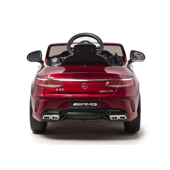 Auto na Akumulator Mercedes S63 Czerwony Lakier