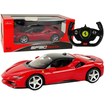 Auto R/C Ferrari SF90 1:14 Rastar Czerwone