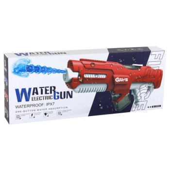 Duży Pistolet Na Wodę Szary 750ml Okulary