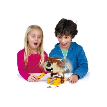 Gra Zręcznościowa Zły Pies Na Baterie Buldog Brązowy