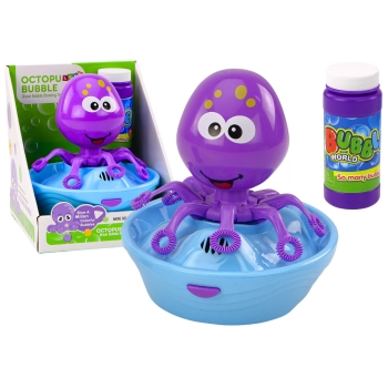 Maszyna Do Baniek Mydlanych Ośmiornica Fioletowa