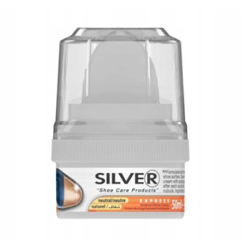 Silver pasta do butów z gąbką bezbarwna 50 ml
