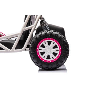 Auto Na Akumulator Buggy A8812 Różowe 24V