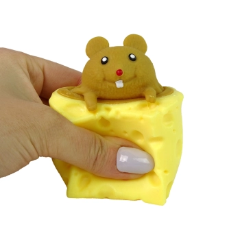 Mysz W Serze Gniotek Squishy Myszka Sensoryczna Pop It