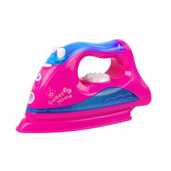 Różowe Żelazko Świeci Gra Para Wodna Małe AGD