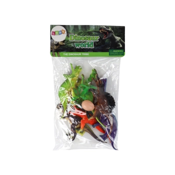 Zestaw Figurek 6 Dinozaurów Akcesoria