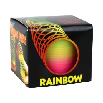 Kultowa Tęczowa Sprężyna Uspokajająca Gadżet 6CM