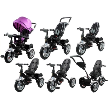 Rower Trójkołowy PRO500 Fioletowy