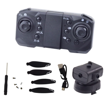 Dron D11 Zdalnie Sterowany Kamera HD WIFI Sterowanie Gestami Pilot Żółty