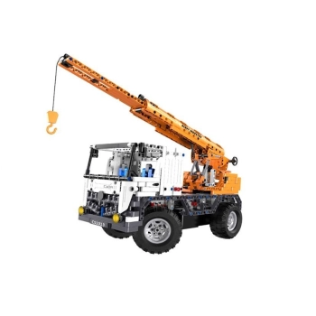 Wywrotka Ciężarówka Dźwig 2w1 Zdalnie Sterowany z klocków 2.4G 838 elementów C51013W