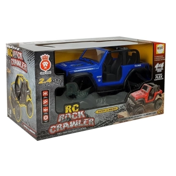Auto Terenowe Zdalnie Sterowane 4x4 Amortyzatory 2.4G Niebieski