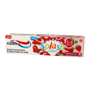Aquafresh Splash 3-8 lat Pasta do Zębów 50 ml