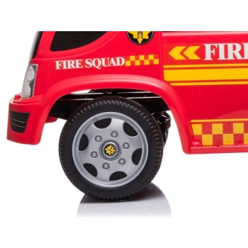 Pojazd Jeździk Straż Pożarna Drabina Bańki Mydlane Dźwięki Koguty