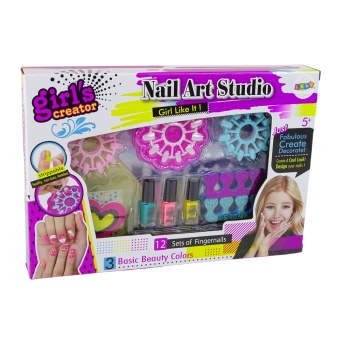 Zestaw Do Stylizacji Paznokci Dla Dzieci Piękności Studio Lakiery
