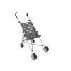 Wózek Dla Lalek Spacerówka Szary w Gwiazdki