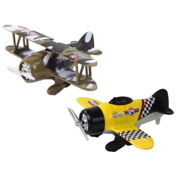 Samolot Z Napędem Śmigłowiec Aluminiowy Kolorowy Mix