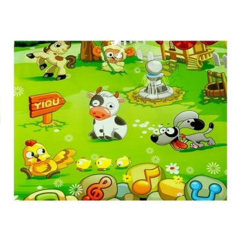 Mata Edukacyjno Muzyczna Odgłosy Zwierząt Farma